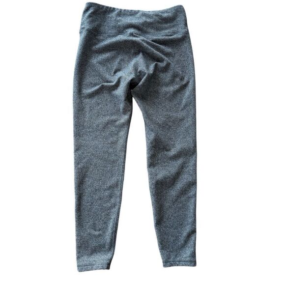 Old Navy Active High-Waisted CozeCore Herringbone Leggings Large Grey - Picture 3 of 6